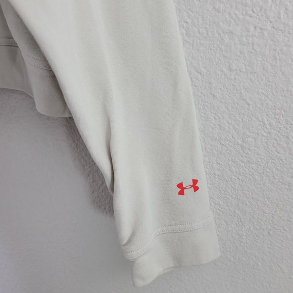 Under Armour Warrior Mana cropped hooded top Size XL - Picture 6 of 10